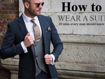 Suits are really important for men. You can enjoy here 10 Suit Rules That Every Gentleman Should Know.