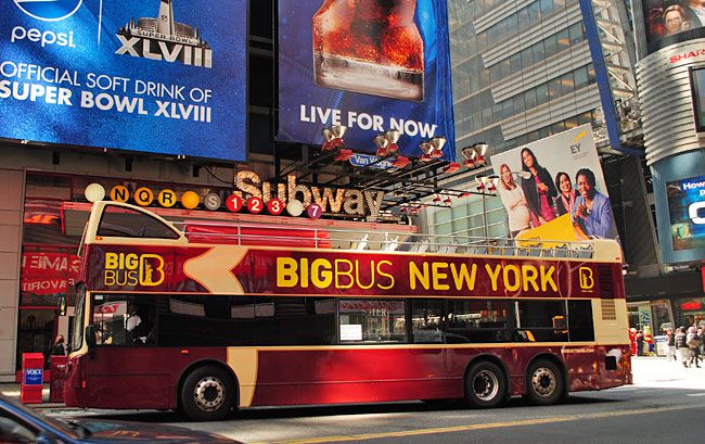 New York Bus tours is very popular in this city.