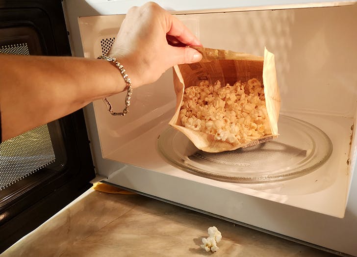 microwave popcorn