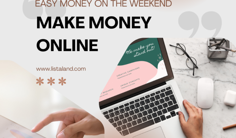 How You Can Earn Easy Money on the Weekend?