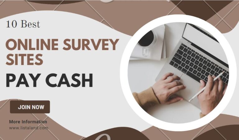 10 Best Online Surveys Sites That Pay Cash
